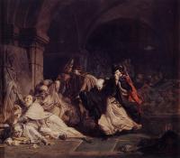 Alma-Tadema, Sir Lawrence - The Massacre of the Monks of Tamond